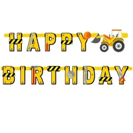 girlanda-papierowa-happy-birthday-koparka-plac-budowy