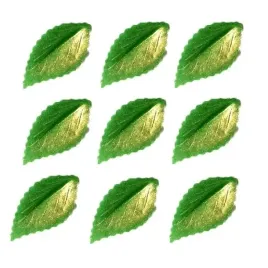 listki-z-wafla-do-kwiatow-zielone-pozlacane-100szt