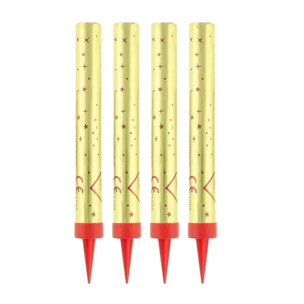 FONTANNA TORTOWA KRÓTKA RACA ZŁOTA (12CM)-4 SZTUKI
