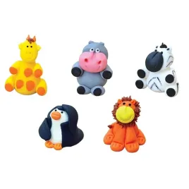 figurka-na-tort-lew-pingwin-zebra-zyrafa-safari