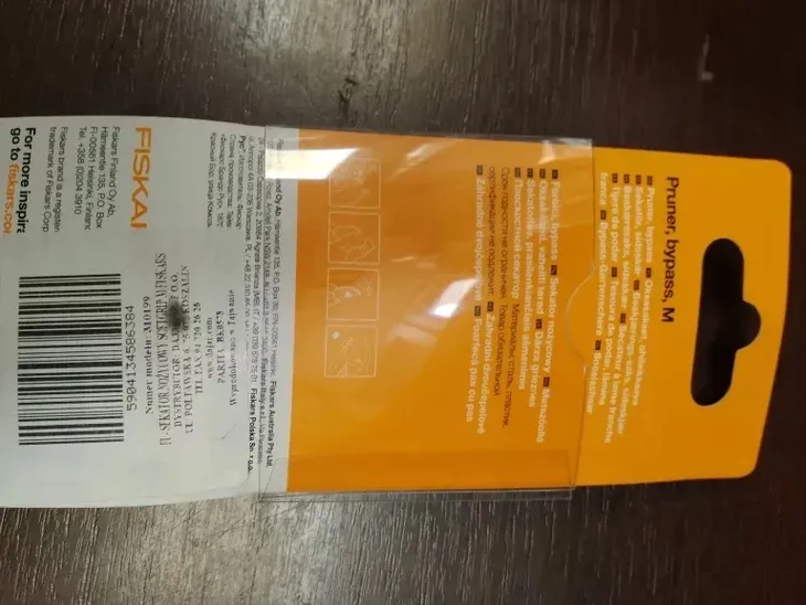 fiskars-sekator-nozycowy-p121-solid-smart-stan-nowy-zasilanie-reczne