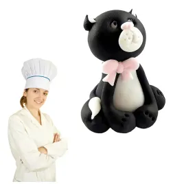 figurka-na-tort-kot-czarny-z-kokarda