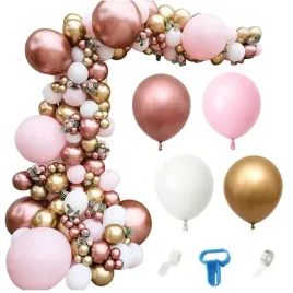 girlanda-balonowa-pink-rose-gold-148-sztuk