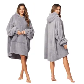 vivisence-5028-szary-uniwersalny-rozmiar-bluza-oversize-nocna-szlafrok