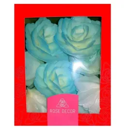 kwiaty-na-tort-z-wafla-roza-chinska-niebieska