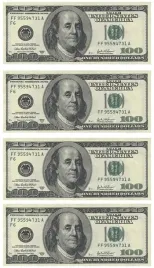 oplatek-na-tort-banknoty-dolary-100-dolarow-4-szt