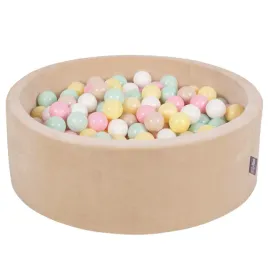 kiddymoon-suchy-basen-okragly-welurowy-dla-dzieci-z-kulkami-200-pileczek