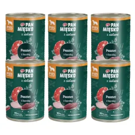 pan-miesko-mokra-karma-dla-psa-pasztet-z-kaczka-z-ziolami-adult-6x400g
