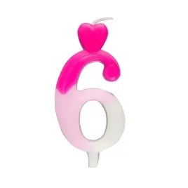 swieczki-cyferki-na-tort-bialo-rozowe-numer-6