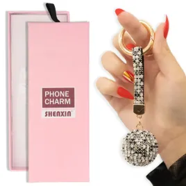 brelok-charms-zawieszka-quick-do-telefonu-plecaka-kula-srebrno-czarna