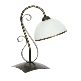 lampa-stolowa-ozdobna-zlota-patyna-szklany-bialy-klosz-klasyczna-luminex