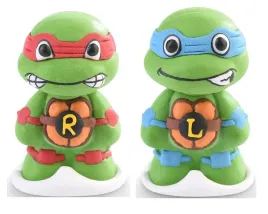 figurka-na-tort-zolwie-ninja-z-cukru-leonardo-i-raphael-2-sztuki