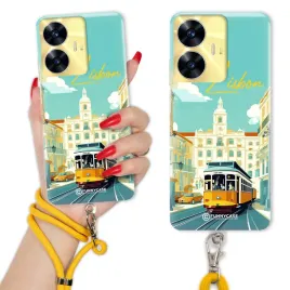 etui-do-realme-c55-ze-sznurkiem-lisbon-paradise-zolty