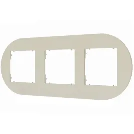 ramka-potrojna-do-lacznikow-i-gniazd-karlik-mini-okragla-taupe