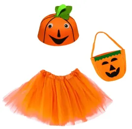 stroj-halloween-czapka-dynia-filcowa-spodniczka-tutu-torba-na-cukierki