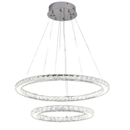 lampa-sufitowa-zyrandol-wiszaca-2-ringi-chrom-krysztalowa-led-pilot-40-60cm