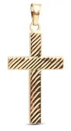 zlota-zawieszka-diamentowany-krzyzyk-krzyz-dwustronny-14kt-585-dedykacja