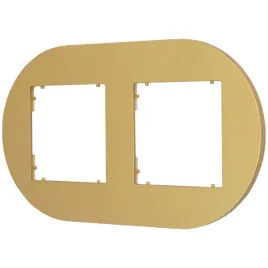 ramka-podwojna-do-lacznikow-i-gniazd-karlik-mini-okragla-zloty