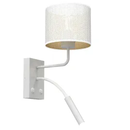 kinkiet-scienny-bialy-abazur-z-dziurkami-lampka-do-czytania-2-pkt-luminex