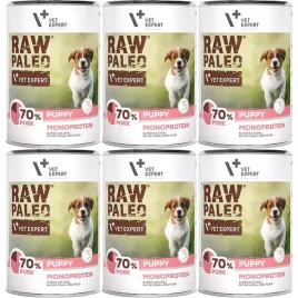 mokra-karma-dla-szczeniat-vetexpert-raw-paleo-wieprzowina-puppy-can-6x400g
