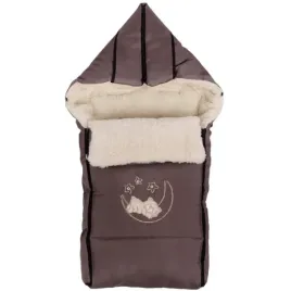 welna-jagnieca-spiworek-do-wozka-fotelik-sanki-wodoszczelny-40-90cm-brazowy