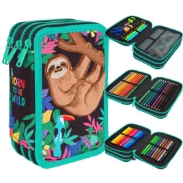 piornik-potrojny-z-wyposazeniem-wildkid-leniwce-coolpack