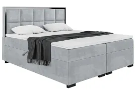 lozko-boxspring-jasnoszare-dwuosobowe-180x200-cm-czarna-rama-h3-dani