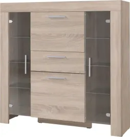 witryna-cezar-7-witryna-130cm-led-dab-sonoma