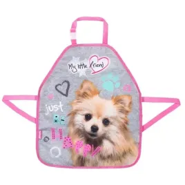 fartuszek-ochronny-my-little-friend-piesek-pink-dog-st-majewski