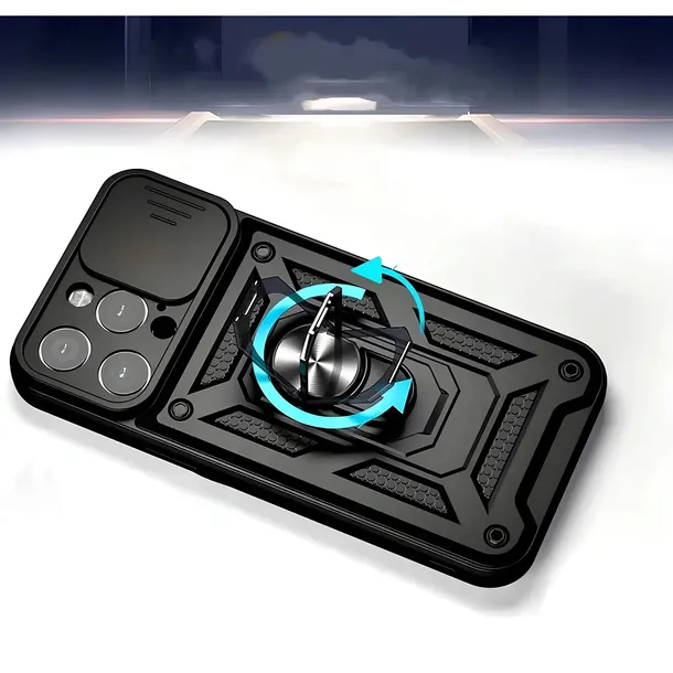 etui-do-iphone-15-pro-max-pancerne-slide-ring-wzmacniane-kolor-czarny