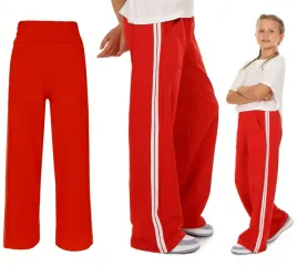 szerokie-spodnie-dresowe-wide-leg-lampas-roz-158-czerwony-produkt-pl