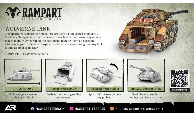rampart-wolverine-tank-40k
