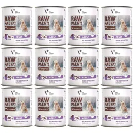 mokra-karma-dla-psow-vetexpert-raw-paleo-kaczka-adult-can-12x800g