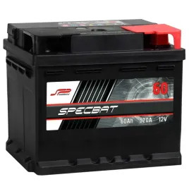 Zdjęcie produktu Akumulator SPECBAT 60Ah 520A EN PRAWY PLUS niski