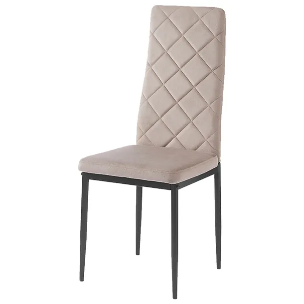 NOWOCZESNE KRZESŁO KUCHNIA JADALNIA SALON TAPICEROWANE MARK II KT117 TAUPE