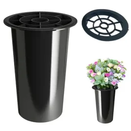 wklad-do-wazonu-z-kratka-oslonka-na-kwiaty-stroik-na-cmentarz-czarny-1-szt