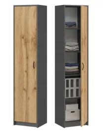 gabi-regal-zamkniety-szafa-grafit-dab-wotan