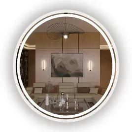 lustro-podswietlane-led-okragle-w-bialej-ramie-piaskowane-95-cm
