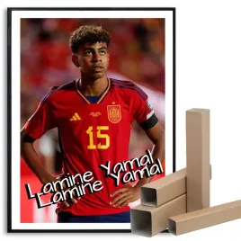 plakat-obraz-poster-a3-yamal-297x42cm-pilka-sport-pilkarz-wiele-wzorow