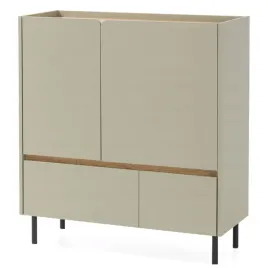 komoda-z-szufladami-mlodziezowa-95-cm-dla-dziecka-szafka-zielona-dab-lc9