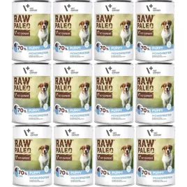 mokra-karma-dla-szczeniat-vetexpert-raw-paleo-dorsz-puppy-can-12x400g