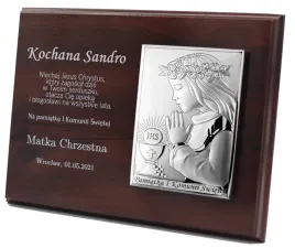 obrazek-srebrny-prezent-pamiatka-komunii-swietej