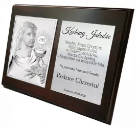 obraz-srebrny-prezent-pamiatka-komunii-swietej