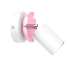 lampa-scienna-sufitowa-dziecieca-ruchoma-biala-rozowy-kwiat-luminex