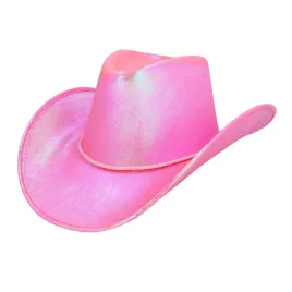 kapelusz-kowbojski-rozowy-perlowy-kowbojka-rodeo-texas
