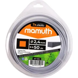 zylka-do-kosy-podkaszarki-tnaca-mocna-24mm-50m-kwadratowa-kt-v12-mamuth