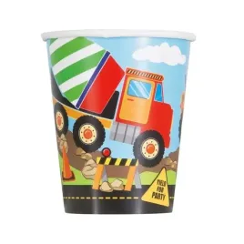 kubeczki-papierowe-maszyny-budowlane-budowa-8-sztuk