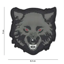 naszywka-3d-pvc-wolf-grijs-11138-101-inc-wilk-szary-emblemat-rzep