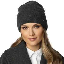 vivisence-7096-grafitowy-kaszmir-welna-klasyczna-elegancka-damska-czapka