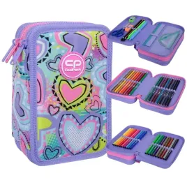 piornik-potrojny-z-wyposazeniem-pastel-heart-jumper-3-coolpack